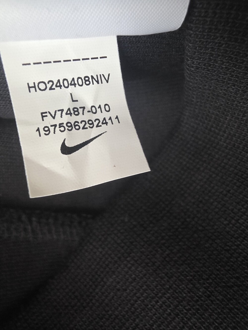 NIKE Black Women's Pants High-Waist Slim Fit #CAP4 - Picture 8 of 11